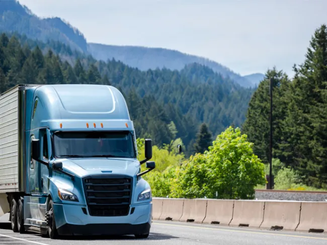 shipping truck